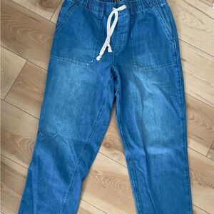 GAP women’s pull on jean with drawstring